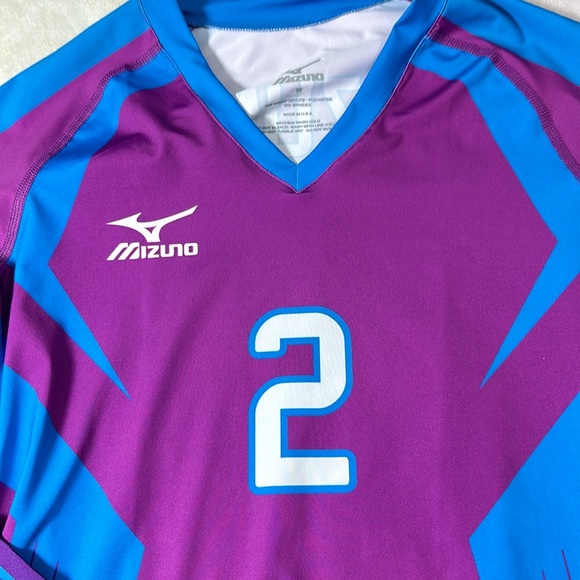 Mizuno Women’s Vollyball Jersey Size Medium #2 - Picture 3 of 5